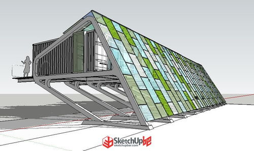 一键珍藏 创意集装箱建筑 SketchUp 模型库与资源共享指南